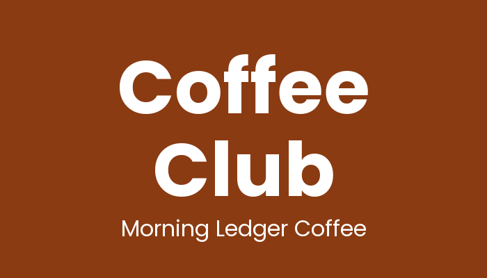 Sample loyalty punch cards made for a made-up business